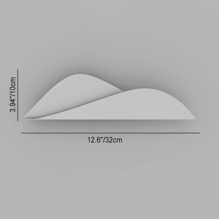 Moderner minimalistischer Bergdesign Eisen LED Wandleuchte Lampe 