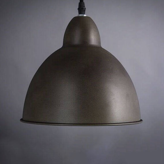 Vintage Industrial Iron Cone Massivholz Zugschnur 1-Licht Wandleuchte 