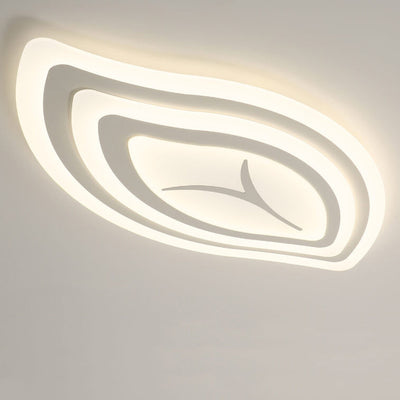 Creative Leaf Acryl-LED-Deckenleuchte für bündige Montage 