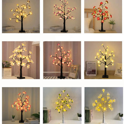 Creative Simulation Tree Light LED Decorative Table Lamp