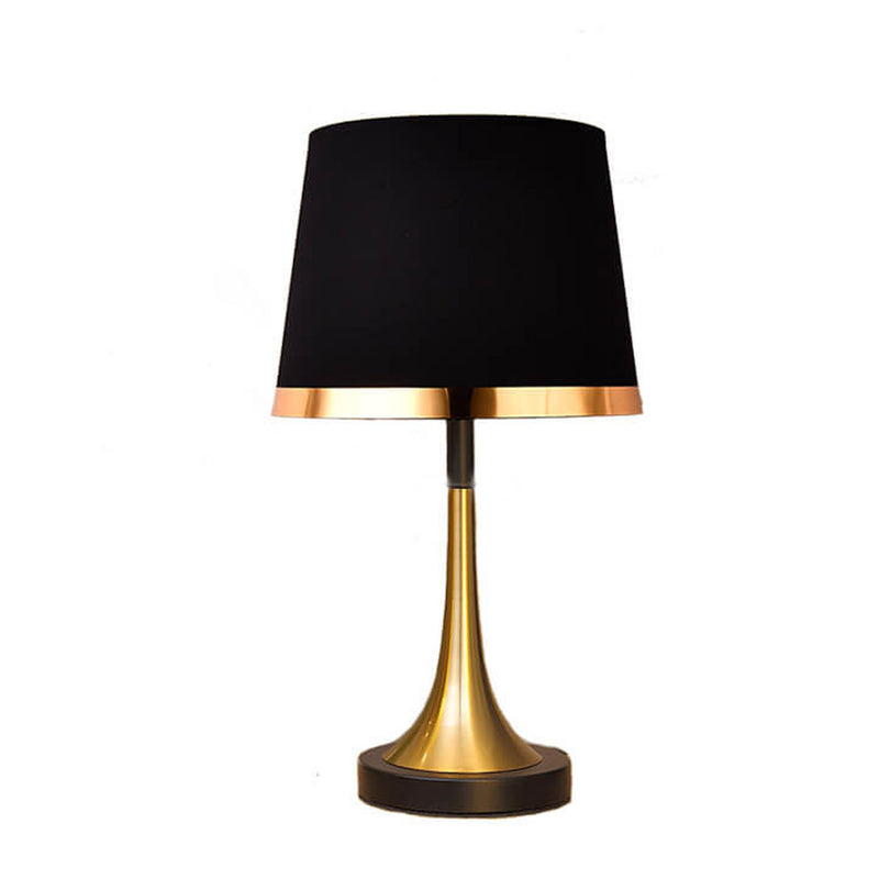 Lampe de Table 1 Lumière en Tissu Rétro Européen 