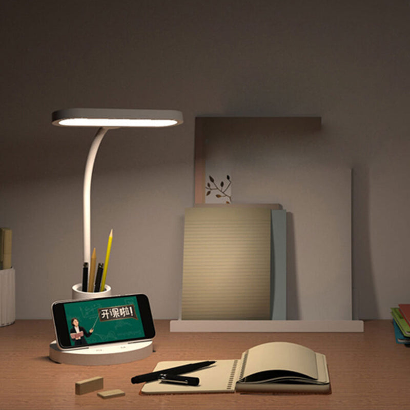 Lampe de Table à Intensité Variable Tactile avec Protection des Yeux Lumière Bleue Minimaliste Moderne 