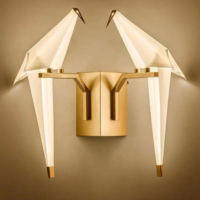 Modern Creative Thousand Paper Cranes LED Wall Sconce Lamp