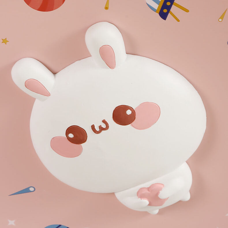 Plafonnier LED encastré en fer pour enfants, lapin de dessin animé moderne 