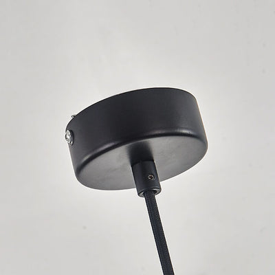Industrial Minimalist Cement Cylinder Round 1-Light Pendant Light