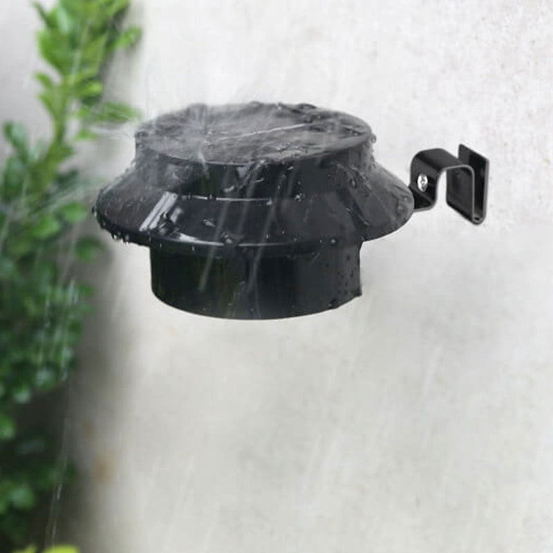 Solar Cylinder LED Outdoor Waterproof Fence Wall Sconce Lamp