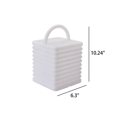 Kreative PE Square Tragbare Bunte Nachtlicht LED Dekorative Tischlampe 