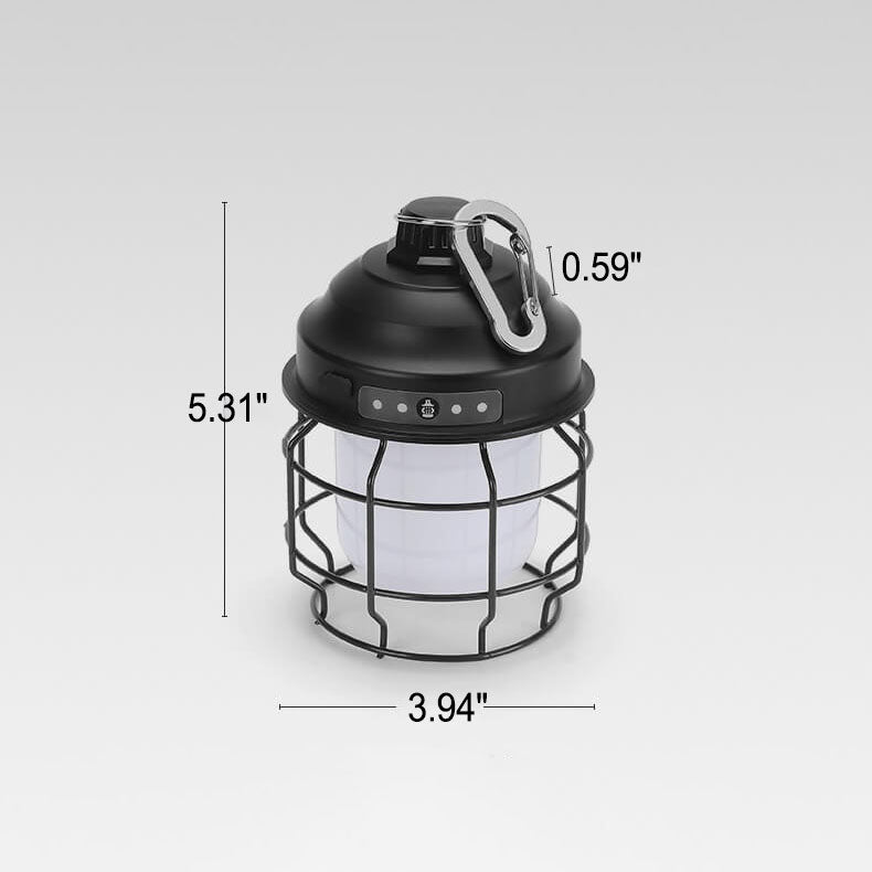 Outdoor Camping Schmiedeeisen LED-Licht 