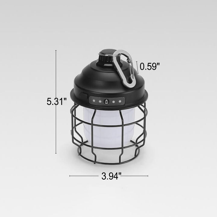 Outdoor Camping Schmiedeeisen LED-Licht 