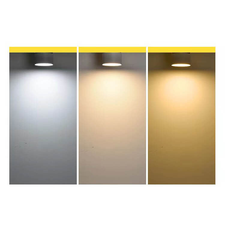 Modern Minimalist Round Aluminium Rotatable Folding LED Wall Sconce Lamp For Living Room &amp; Bedroom