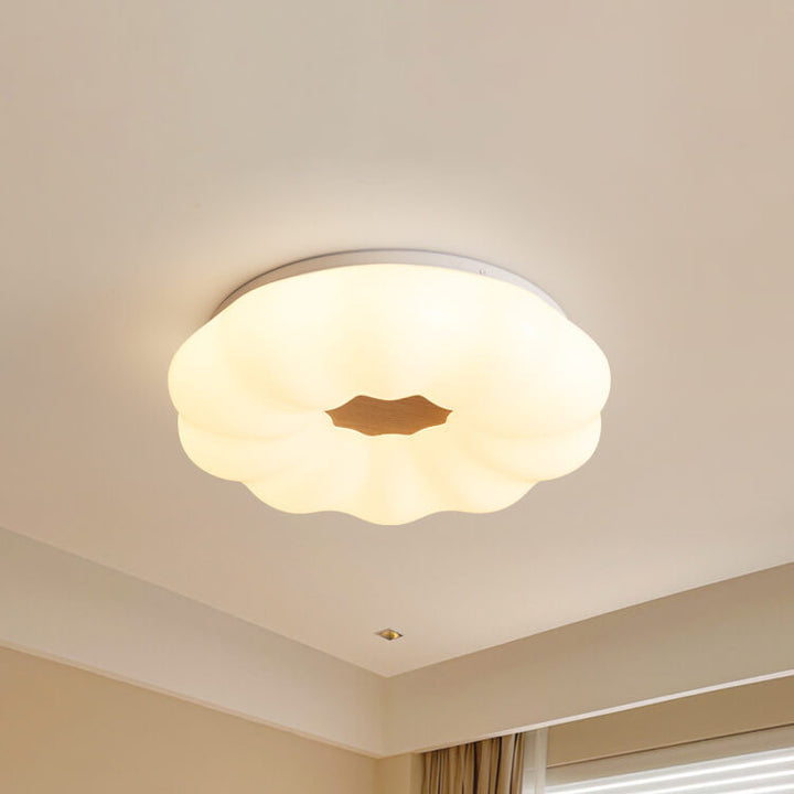 Nórdico Creativo Nube de Flores LED Montaje Empotrado en el Techo 