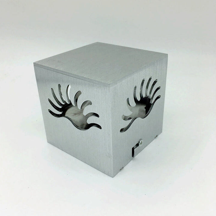 Kreative quadratische Aluminium-Phönixschwanz-LED-Dekorative Wandleuchte 