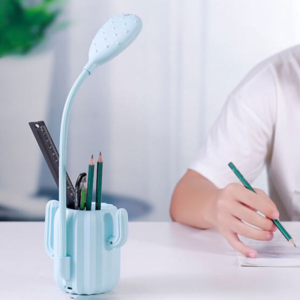 Creative Foldable Cactus Design LED Eye Protection Desk Lamp