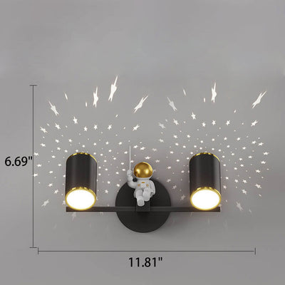 Nordic Creative Astronaut Planet Spotlight LED Wall Sconce Lamp