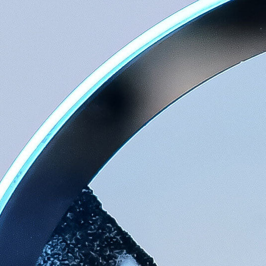Lampe de table Creative Round Hourglass Quicksand 3D LED Night Light 