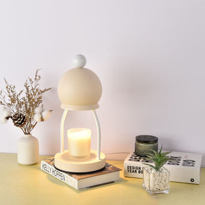 Modern Creative Iron Macaron Dome 1-Light Melting Wax Table Lamp