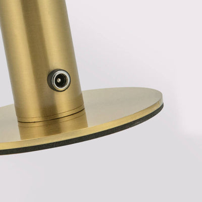 Einfache Goldkuppel-USB-Lade-LED-Tischlampe 