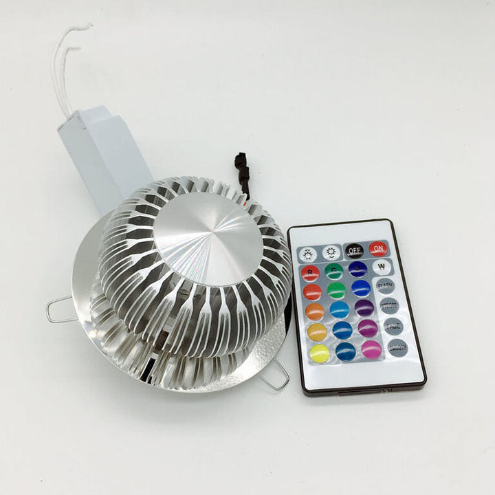 Applique murale LED colorée en aluminium, nid d&