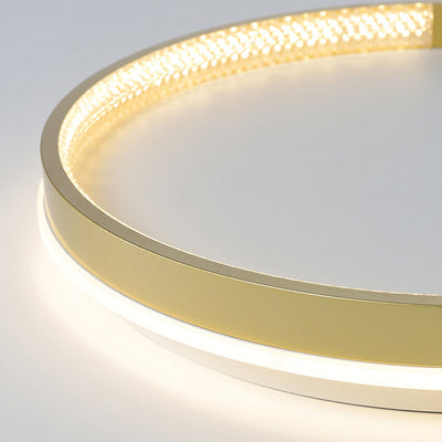 Nordic Light Luxury Square Ring LED Deckeneinbauleuchte