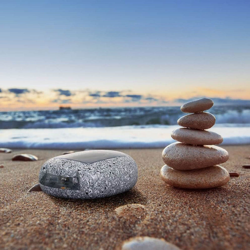 Outdoor Solar Resin Imitation Stone LED Buried Light