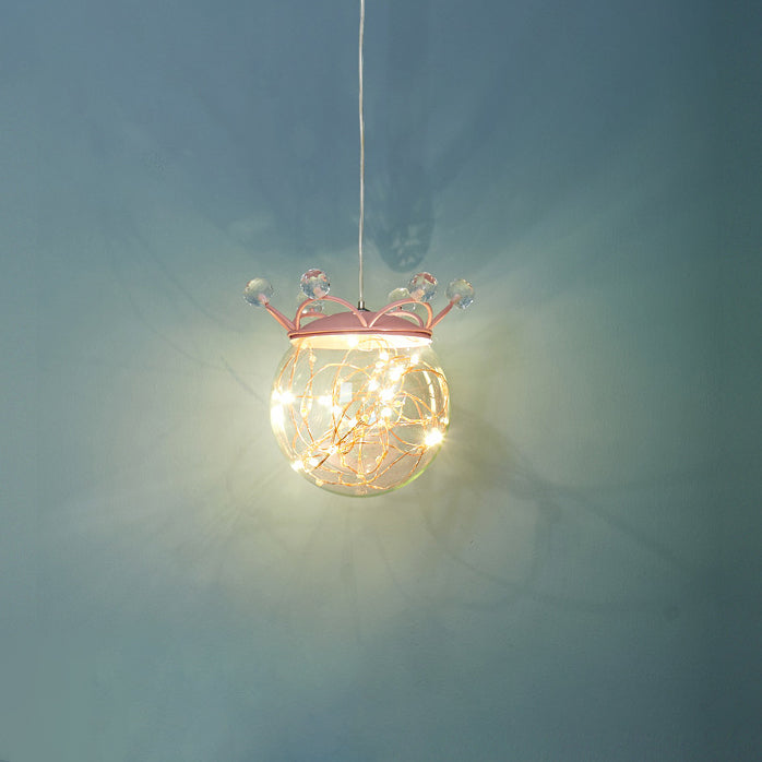 Creative Decorative Gypsophila 1-Light LED Pendant Light
