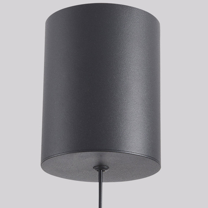 Moderne, minimalistische, einfarbige, konische Pendelleuchte mit 1 Licht 