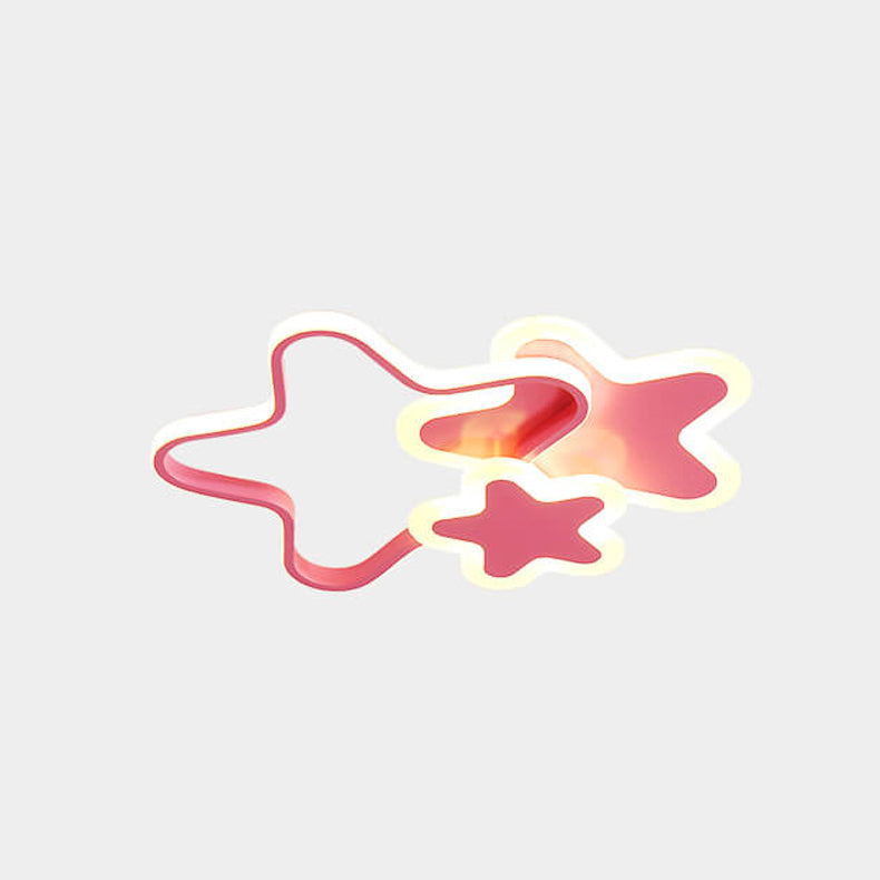 Nordische Cartoon-Sternform LED-Deckenleuchte 