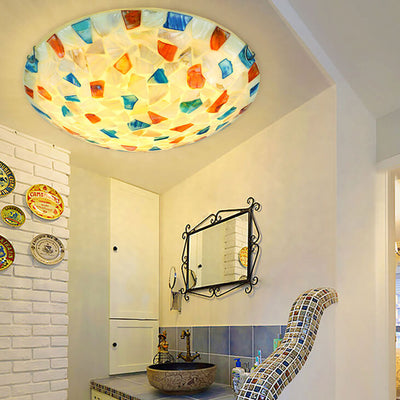 LED-Unterputzleuchte im mediterranen pastoralen kreativen Shell-Design 
