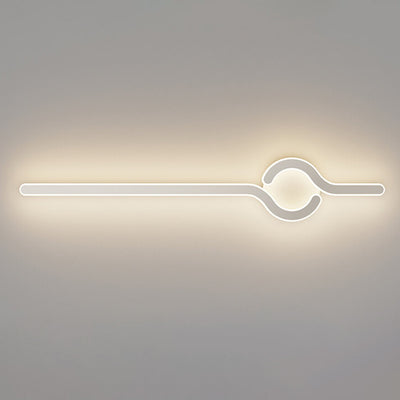 مصباح حائط LED بتصميم تاي تشي إبداعي من الأكريليك الحديث 