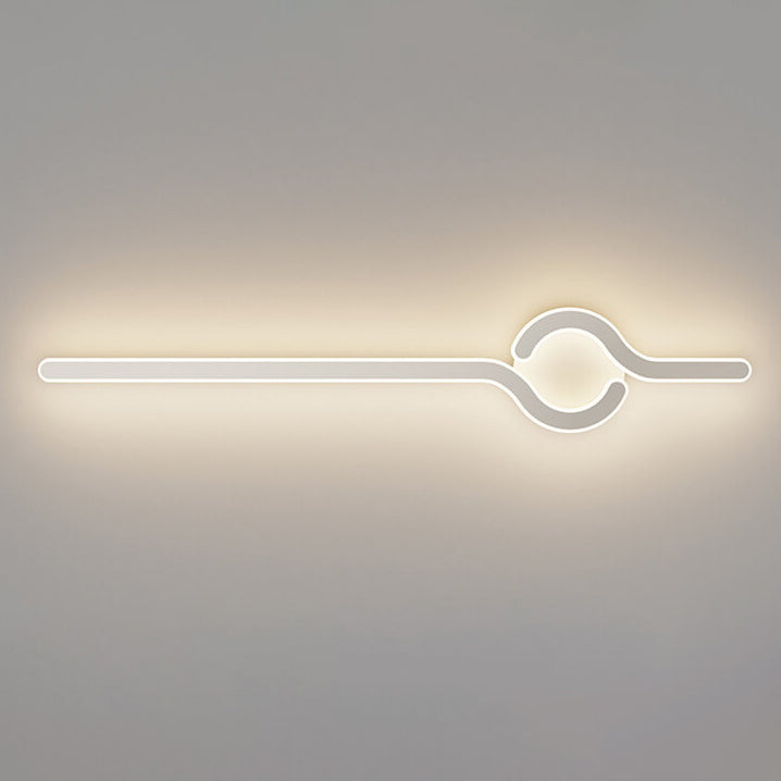Modern Acrylic Creative Tai Chi Design LED Wall Sconce Lamp