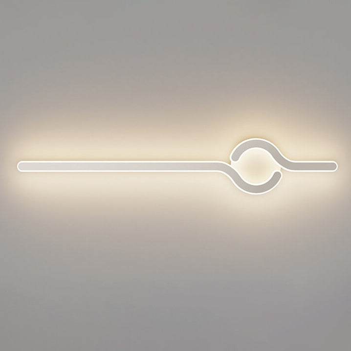 مصباح حائط LED بتصميم تاي تشي إبداعي من الأكريليك الحديث 