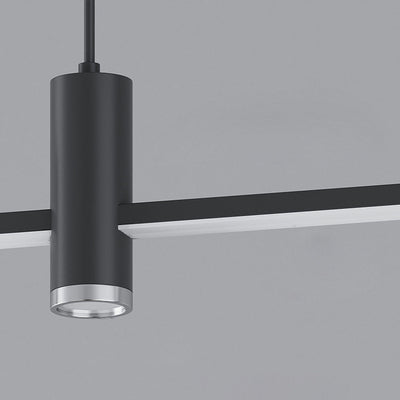 Moderne minimalistische geometrische Linienkombination LED-Inselleuchter für Esszimmer 