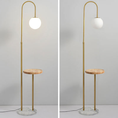 Industrielle Eisen Kreativ Regal 1-Licht Stehlampe 