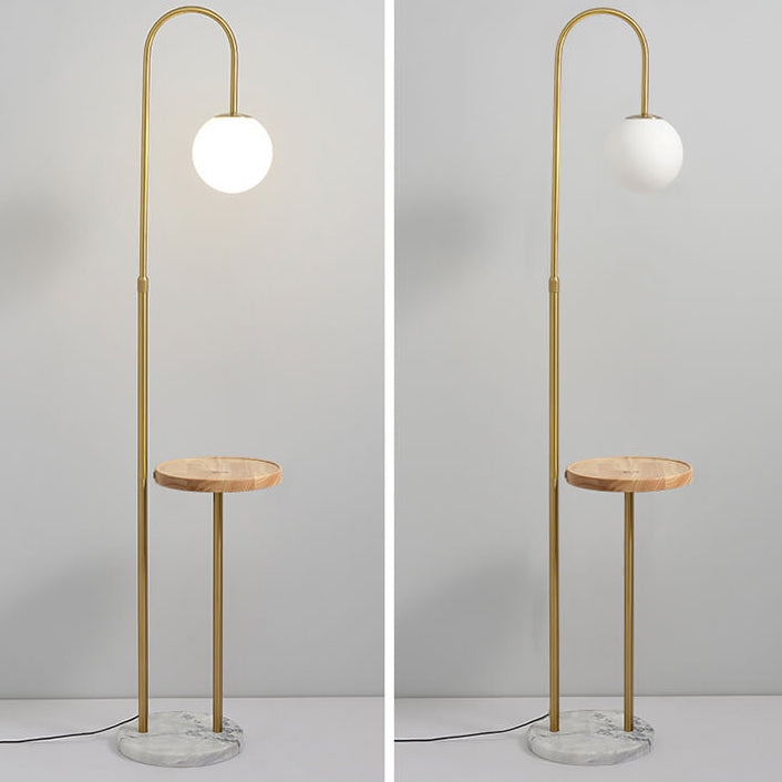 Industrielle Eisen Kreativ Regal 1-Licht Stehlampe 