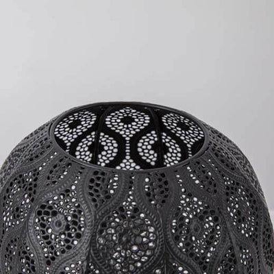 Lampe de table décorative à projection métallique sphérique créative 1 lumière 