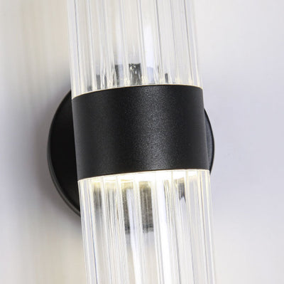 Nordic Creative Round Tube Shaped Glass LED Wall Sconce Lamp