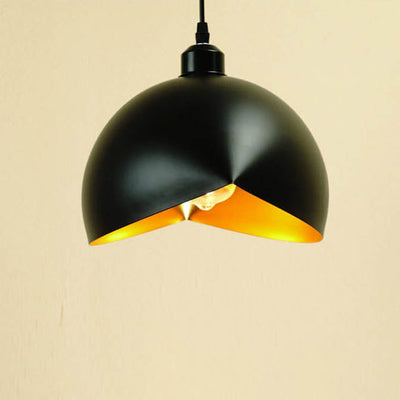 Industrial Vintage Creative Oval Metal 1-Light Pendant Light