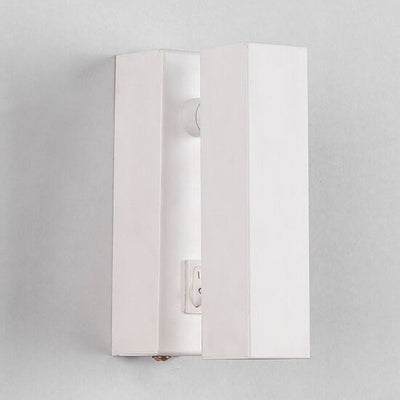 Modern Minimalist Acrylic Rectangular Irradiated LED Wall Sconce Lamp