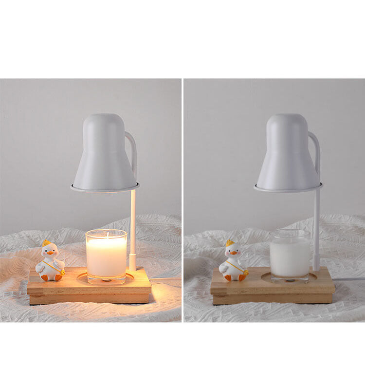 Modern Astronaut Aromatherapy 2-Light Melting Wax Table Lamp