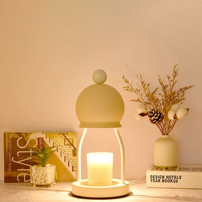 Modern Creative Iron Macaron Dome 1-Light Melting Wax Table Lamp