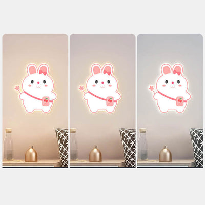 Creative Cartoon Rabbit Unicorn Kids LED Wall Sconce Lamp