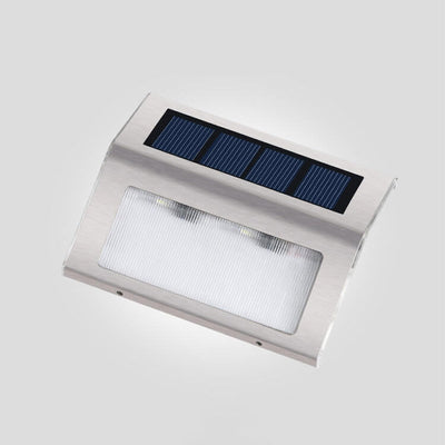 Solar wasserdichtes Stereo-Dreieck-Design LED Outdoor-Gang-Treppenlicht 