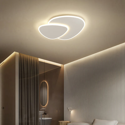Modern Creative Stone Acrylic LED Flush Mount Ceiling Light