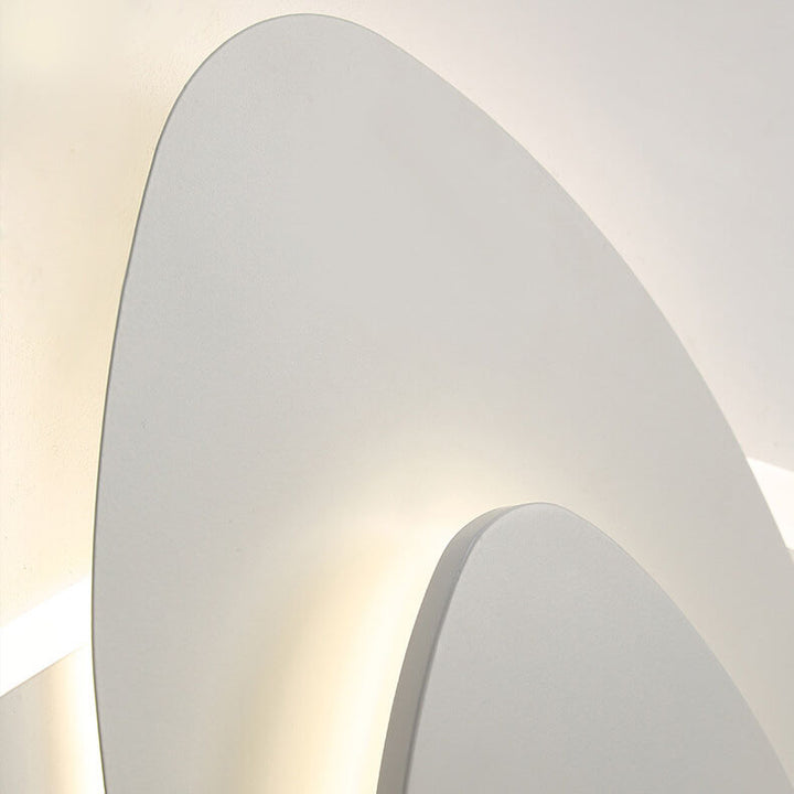 Nordische einfache geometrische Schmiedeeisen Acryl LED Unterputz Deckenleuchte 