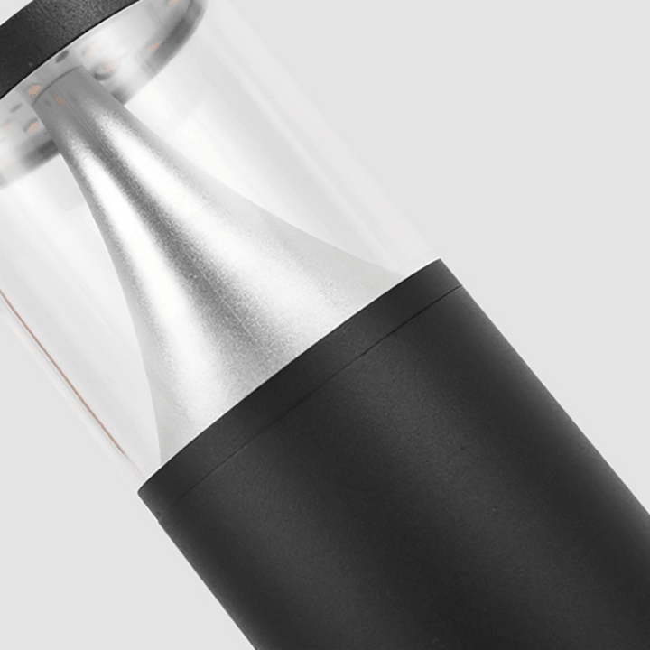 Zeitgenössische industrielle Aluminium-Säulen-LED wasserdichte Rasenlandschaftsleuchte für den Garten 