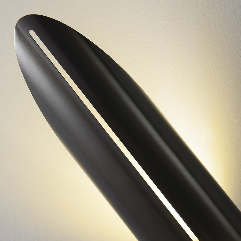 Minimalistic Iron Column 1-Light  Luxury Wall Sconce Lamp
