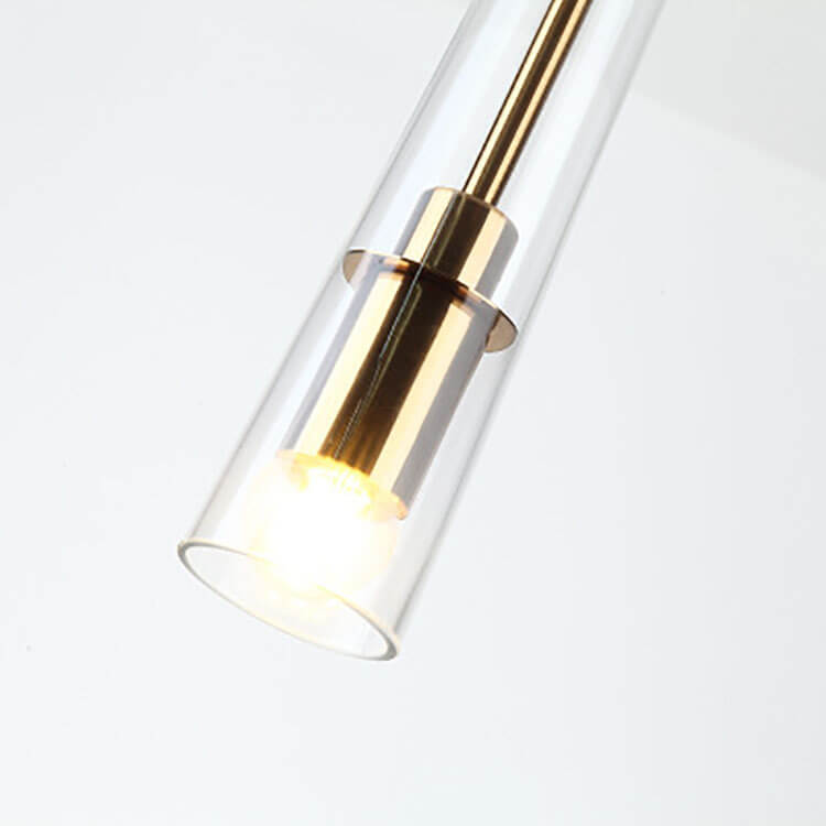 Moderne kreative klare Kristallkegelschirm-1-Licht-Pendelleuchte 
