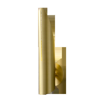 Minimalistic Iron Column 1-Light  Luxury Wall Sconce Lamp