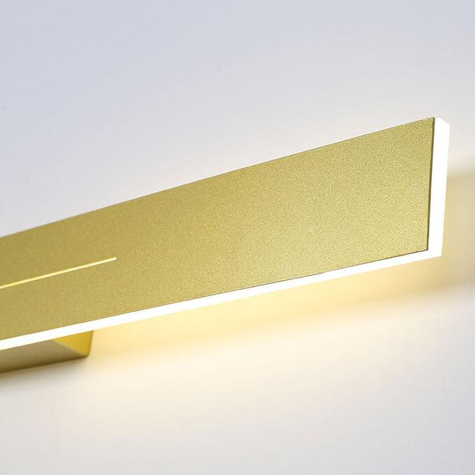 مصباح حائط LED أكريليك 1-ضوء على شكل شريط ممدود بسيط 