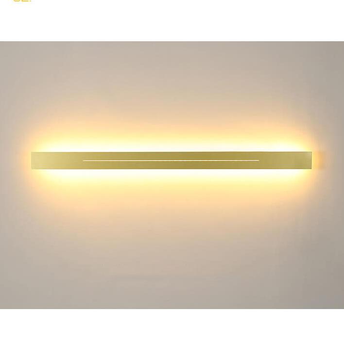 مصباح حائط LED أكريليك 1-ضوء على شكل شريط ممدود بسيط 
